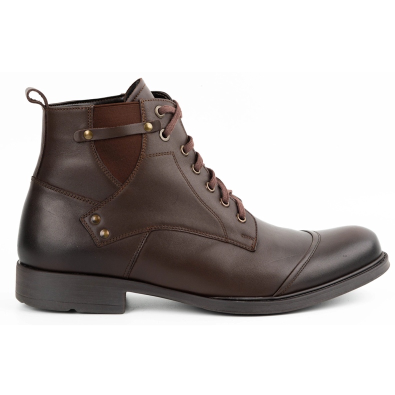 Olivier Men's winter leather boots 7005KB brown Olivier Men's winter leather boots 7005KB brown