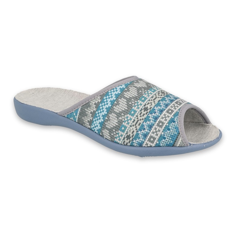 Befado women's shoes pu 254D132 blue grey