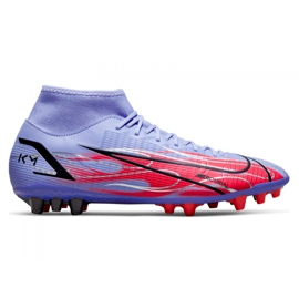 Nike Superfly 8 Academy Km Ag M DJ3984-506 football shoes multicolored violet Nike Superfly 8 Academy Km Ag M DJ3984-506 football shoes multicolored violet