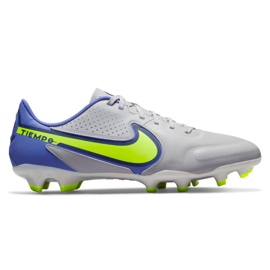 Nike Tiempo Legend 9 Academy Mg M DA1174-075 football shoes gray, blue gray