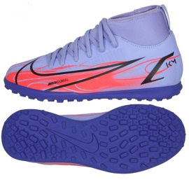 Nike Mercurial Superfly 8 Club Km Tf Jr DB0934 506 football shoes multicolored purple