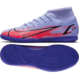 Nike Mercurial Superfly 8 Club Km Ic M DB2863 506 soccer shoes multicolored violet Nike Mercurial Superfly 8 Club Km Ic M DB2863 506 soccer shoes multicolored violet