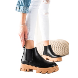 Seastar Warm Chelsea boots with eco leather black Seastar Warm Chelsea boots with eco leather black