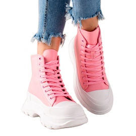 Seastar Sneakers On The Platform pink