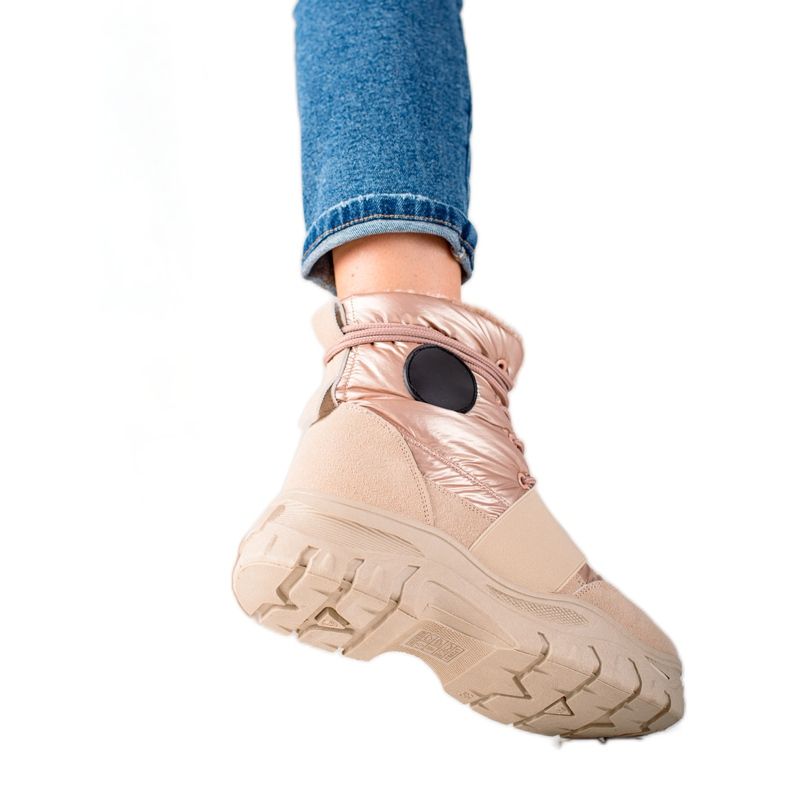 TRENDI Casual snow boots beige