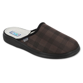 Befado men's shoes pu 132M017 brown grey multicolored