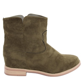 Boots on a hidden Deer Green wedge