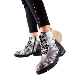 Goodin Fashionable Workers With Print white