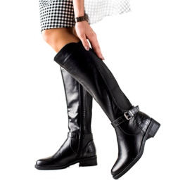 Lovit Eco Leather Boots black