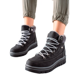 Goodin Comfortable Casual Trappers black