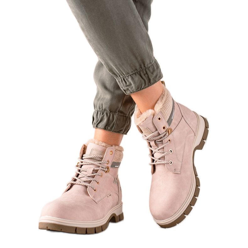 Goodin Comfortable Sports Trappers pink