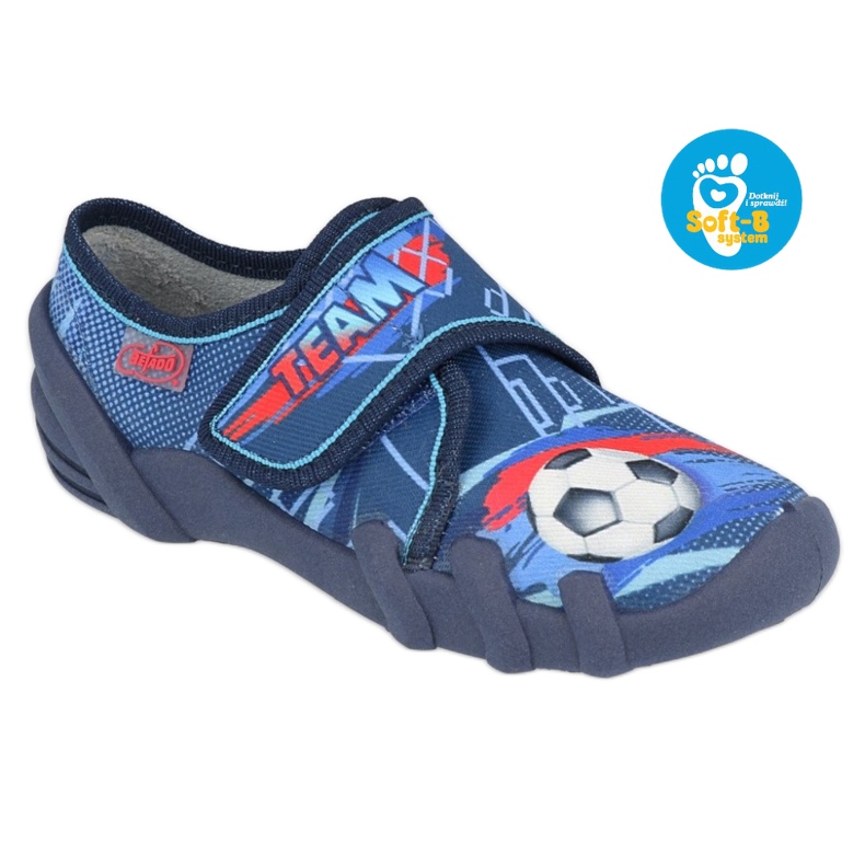 Befado children's shoes 273Y321 navy blue multicolored