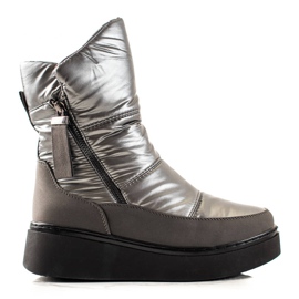 Weide Comfortable warm snow boots black Weide Comfortable warm snow boots black