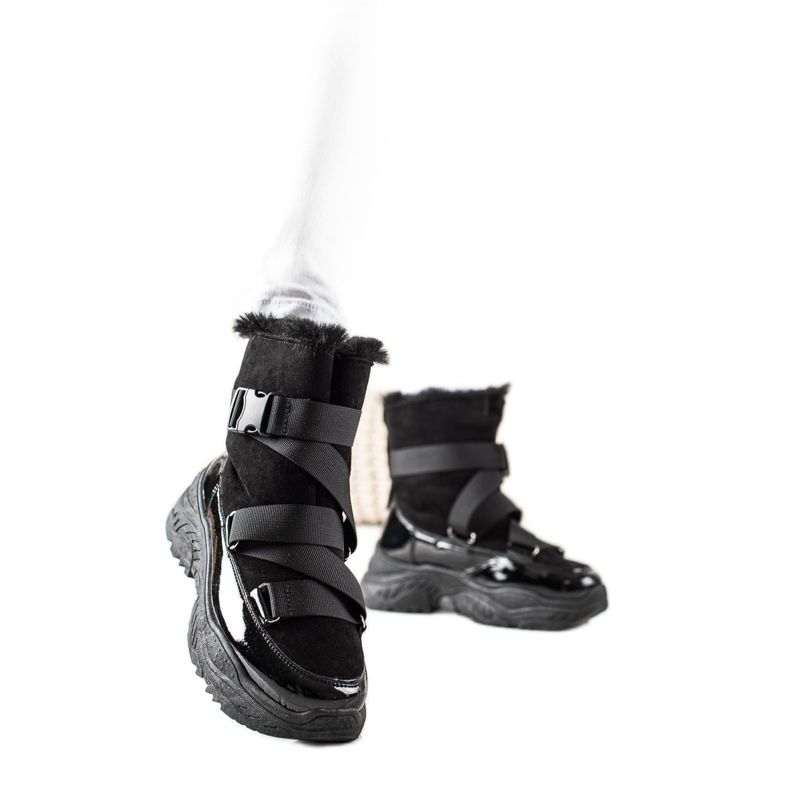 TRENDI Sports snow boots black