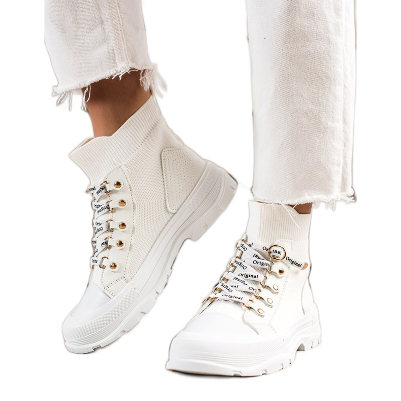 Goodin Fashion High Sneakers white