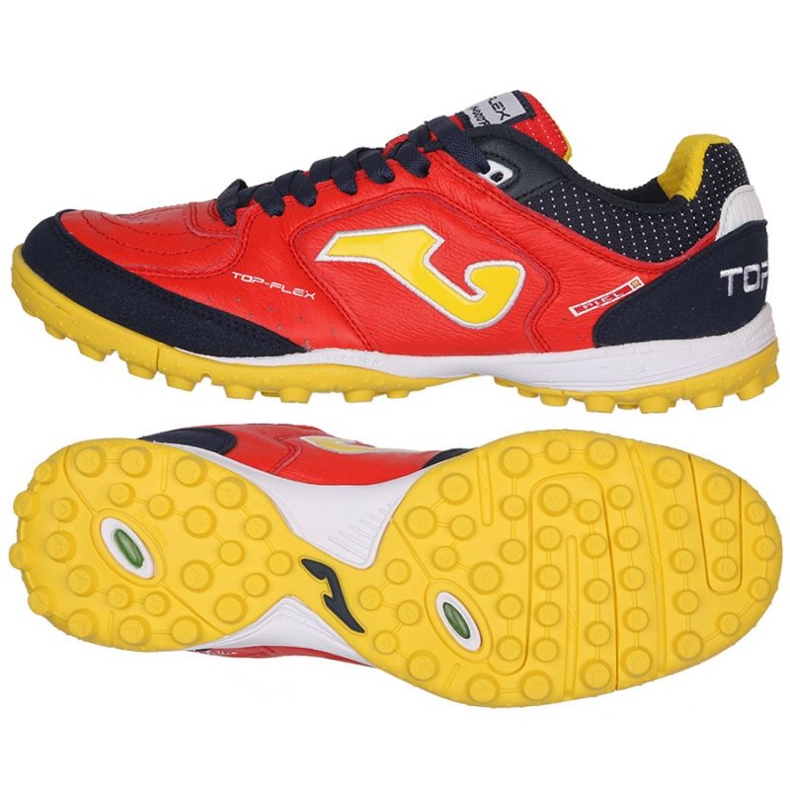 Joma Top Flex 2106 Tf TOPW2106TF football shoes black oranges and reds