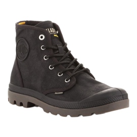 Palladium Pampa Hi Wax U77222-008-M shoes black Palladium Pampa Hi Wax U77222-008-M shoes black