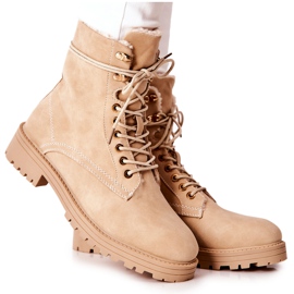 Warm Boots Workers Beige Kimmie Warm Boots Workers Beige Kimmie