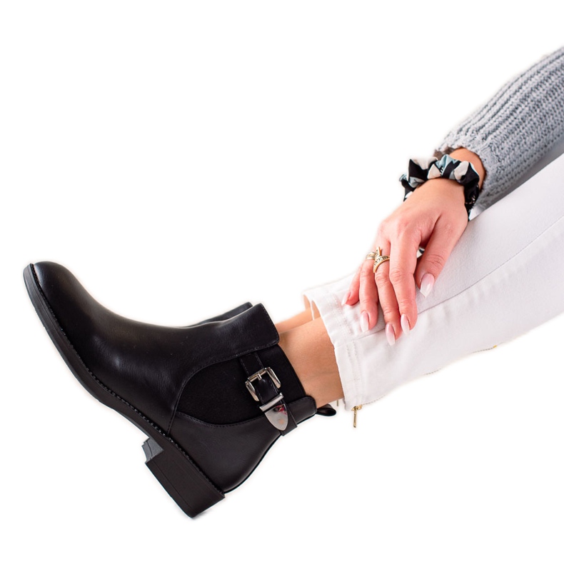 Chc Shoes Comfortable black boots