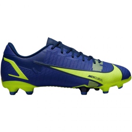 Nike Mercurial Vapor 14 Academy FG / MG Jr CV0811 474 soccer shoes blue blue