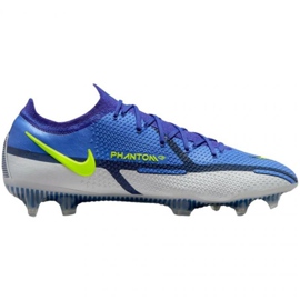 Nike Phantom GT2 Elite Fg M CZ9890 570 soccer shoes multicolored blue Nike Phantom GT2 Elite Fg M CZ9890 570 soccer shoes multicolored blue