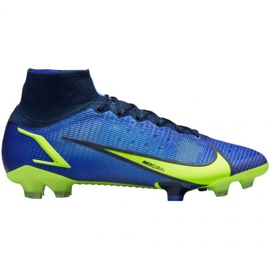 Nike Mercurial Superfly 8 Elite Fg M Cv0958 574 Soccer Shoes Blue Blue Keeshoes