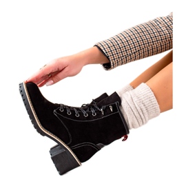 Goodin Comfortable high-heeled boots black