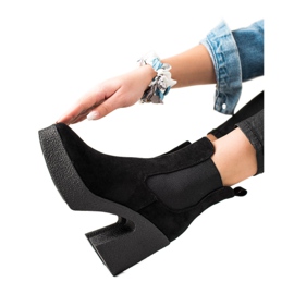 Seastar Slip-on boots on a post black Seastar Slip-on boots on a post black