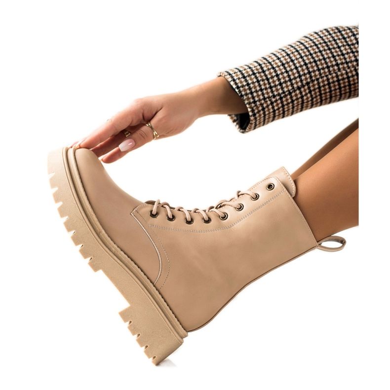 Seastar Classic Trappers Made of Eco Leather beige Seastar Classic Trappers Made of Eco Leather beige