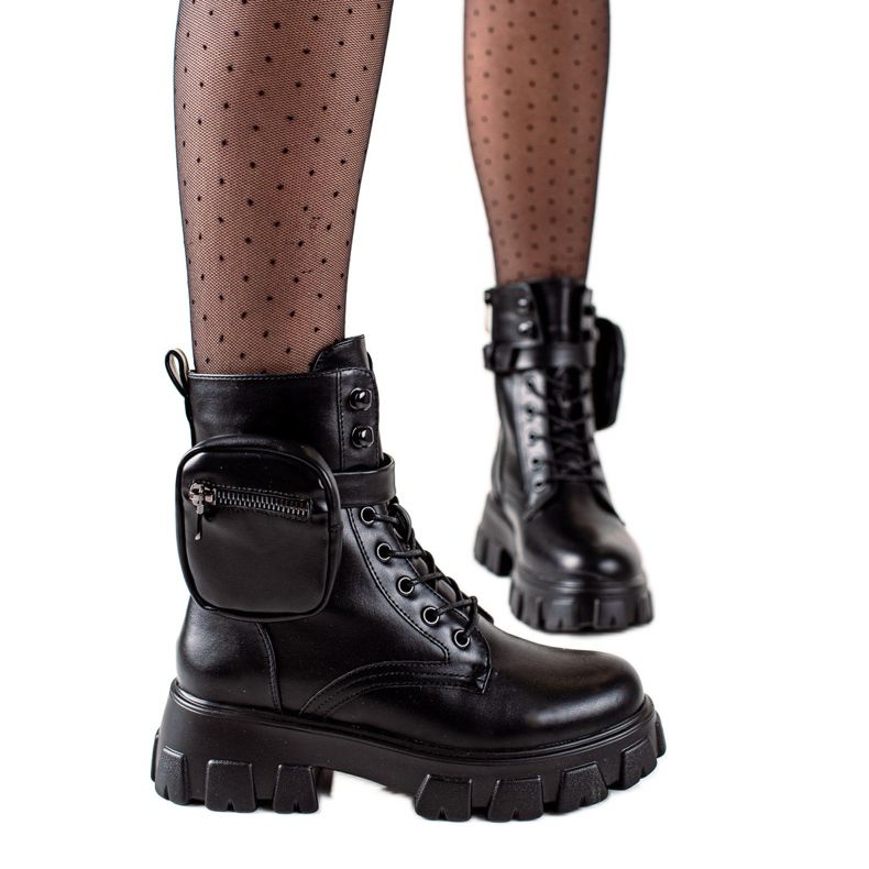 TRENDI Black Workers With Pocket