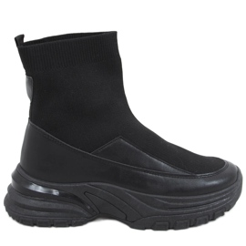 Goko Black socks sports shoes