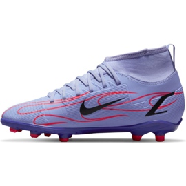 Nike Mercurial Superfly 8 Club Km Mg Jr DB0925 506 football shoes pink, purple purple