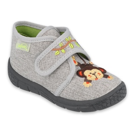 Befado children's shoes 538P049 grey Befado children's shoes 538P049 grey