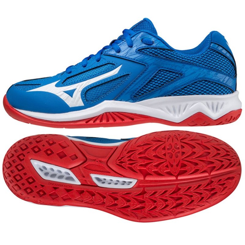 Mizuno Lightning Star Z6 V1GD210324 volleyball shoes blue blue