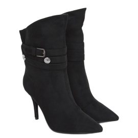 Elssa Black high heel boots
