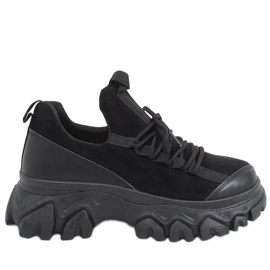 Huggy Black high-soled sports shoes