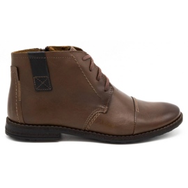 Olivier Men's winter boots 315MP brown boots