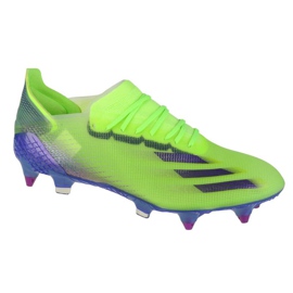 Adidas X Ghosted.1 Sg M EG8263 shoes multicolored green Adidas X Ghosted.1 Sg M EG8263 shoes multicolored green