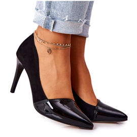 Leather Monnari 0170-020 Heels Black