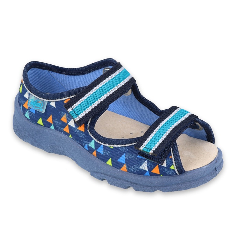 Befado children's shoes 869Y164 navy blue multicolored