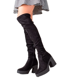 Seastar Fashionable Platform Boots black