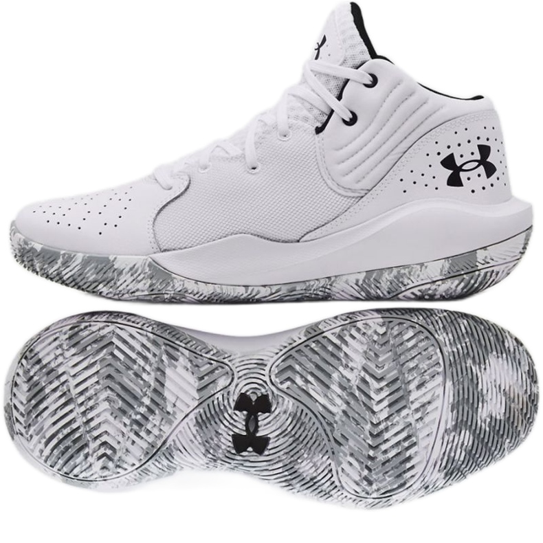 Under Armour Under Armor Jet 21 basketball shoes 3024260 103 white white