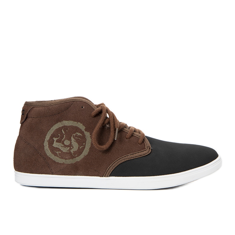 Brown men's sports shoes Raoul sneakers
