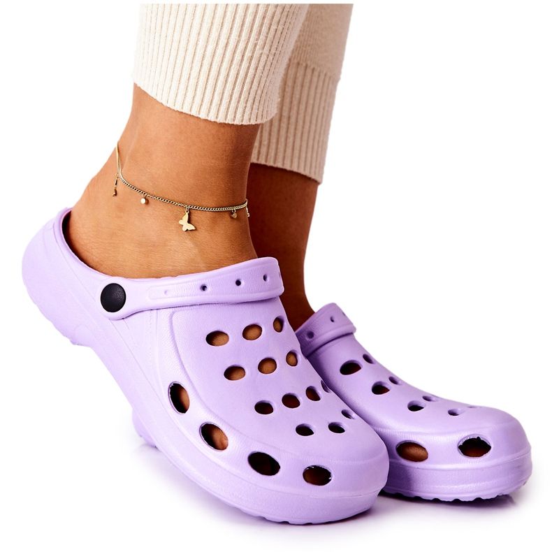 Women's Purple Eva Foam Slippers violet