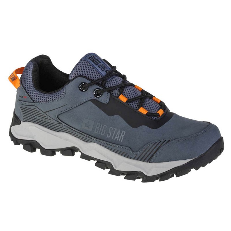 Big Star Trekking Shoes M II174138 navy blue grey Big Star Trekking Shoes M II174138 navy blue grey