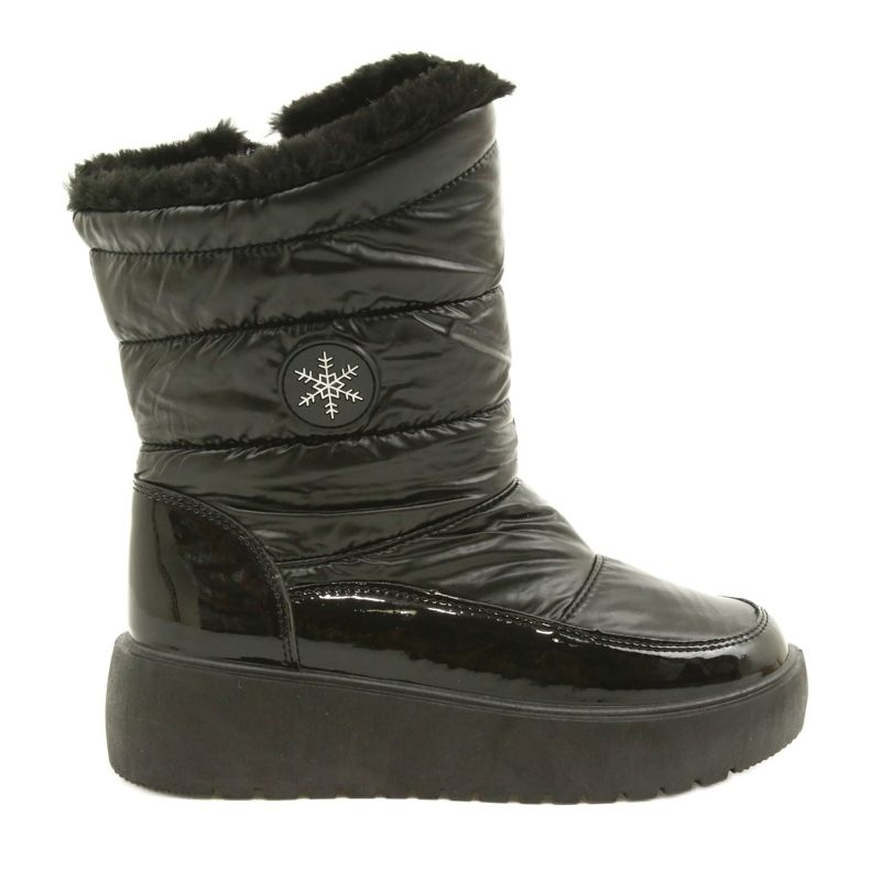 Black snowflake Filippo DBT3404 snow boots