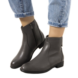 Gray women's boots from Barros grey