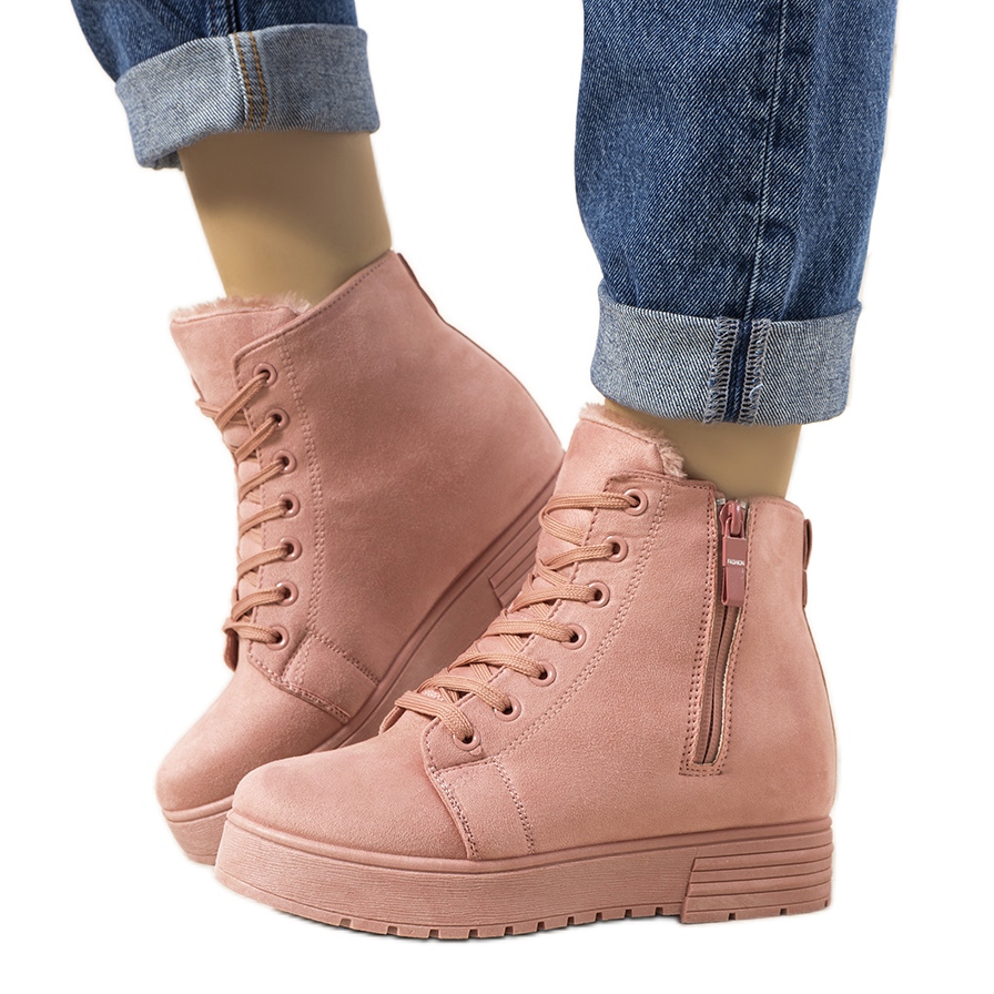Pink with a wedge Lara -