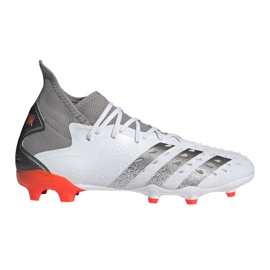 Adidas Predator Freak.2 Fg M S24190 football boots grey, white grey