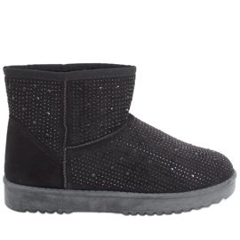 Emusy short snow boots from Amber Black